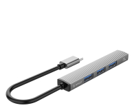 Orico USB-C - 1x USB-A 3.0, 3x USB-A 2.0 - szary - 1343456 - zdjęcie 2